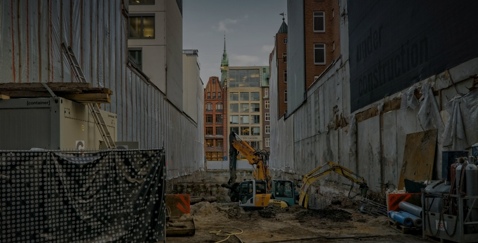 Baustelle Hintergrund